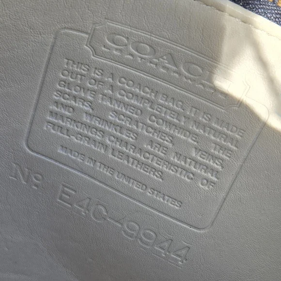 Coach Cream Crossbody Bag - Picture 9 of 12